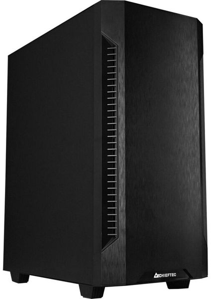 Корпус Chieftec Elox AS-01B-OP Black, без БЖ, Mid Tower, ATX / Micro ATX / Mini-ITX, 1xUSB 2.0, 2xUSB 3.2, 1x120 мм Fan 270816 фото