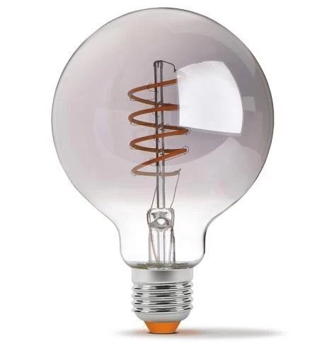 Лампа светодиодная E27, 4 Вт, 2100K, G95, Videx Filament, 100 Лм, 220V, димерная (VL-G95FGD-04272) 272356 фото
