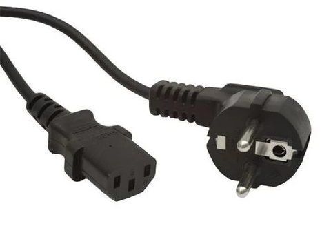 Кабель живлення від мережі PC-186, Black, 1.8 м, Cablexpert (PC-186-VDE) 208187 фото