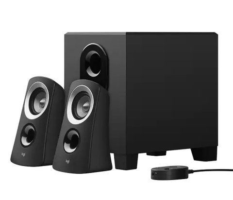 Колонки 2.1 Logitech Z313, Black, 25 Вт, 3.5 мм (980-000413) 201549 фото
