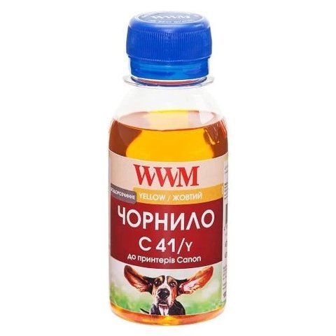 Чорнило WWM Canon CL-31/38/41/51, CLI-8Y/36, Yellow, 100 мл, водорозчинне (C41/Y-2) 231522 фото