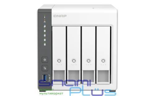 Мережеве сховище QNAP TS-433-4G, White/Grey 254619 фото