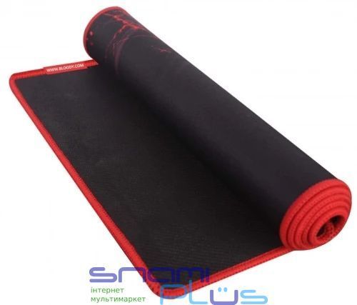Килимок Bloody B-087S, Black/Red, 750 x 300 x 2 мм, Bulk 176977 фото