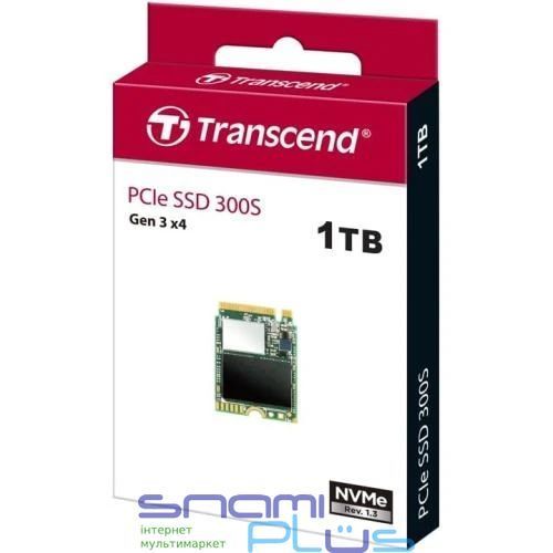 Твердотільний накопичувач SSD 1Tb, Transcend 300S, PCI-E 3.0 x4, M.2 (TS1TMTE300S) 275995 фото