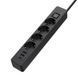 Фильтр сетевой ColorWay, 4 розетки, 5 м, Black, 1xType-C / 2xUSB (CW-CHE435PDB) 287830 фото 2