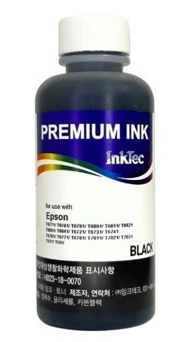 Чорнило InkTec Epson E0010, Black, 100 мл, водорозчинне (E0010-100MB) 26342 фото