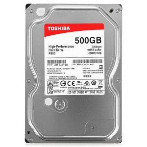 Жорсткий диск 3.5' 500Gb Toshiba P300, SATA3, 64Mb, 7200 rpm (HDWD105UZSVA) 145575 фото