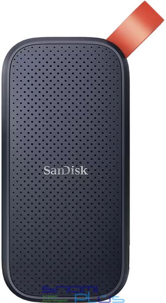 Внешний накопитель SSD, 480Gb, SanDisk Portable E30, Black, USB 3.2 Type-C, 520/500 MB/s (SDSSDE30-480G-G25) 222277 фото