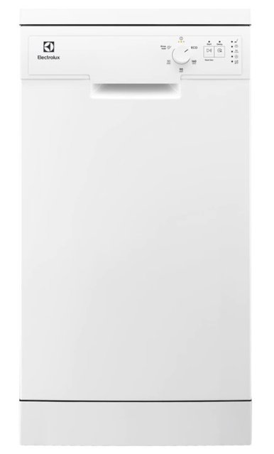 Посудомийна машина Electrolux SMA91210SW, White, комплектів посуду 9 шт, програм миття 5 шт, символьна панель керування, A+, 85x44,6x61.5 см 221436 фото
