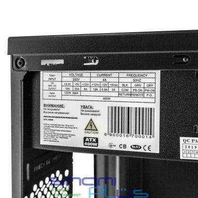 Корпус LogicPower 6108 Black 400W (13365) 228114 фото