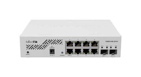 Коммутатор MikroTik CSS610-8G-2S+IN, White 228010 фото