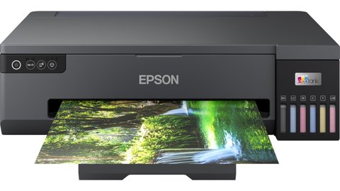 Принтер струменевий кольоровий A3+ Epson L18050, Black, 6-колірний, WiFi, 5760х1440 dpi, до 22/22 стор/хв, USB, вбудоване СБПЧ, чорнило Epson 108 (C11CK38403) 280048 фото
