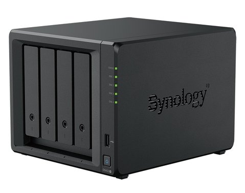 Мережеве сховище Synology RackStation DS423+, Black, 2Gb DDR4, 4xHDD/SDD 3.5'/2.5', 2xM.2 2280 NVMe, 2xGLan, 2xUSB3.2, 166x199x223 мм, 2.18 кг 266431 фото
