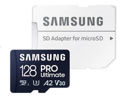 Карта пам'яті microSDXC, 128Gb, Samsung PRO Ultimate, SD адаптер (MB-MY128SA/WW) 304751 фото