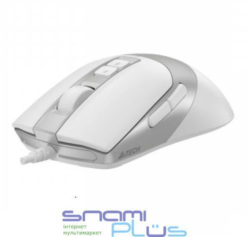 Миша A4Tech FM50S Plus "Fstyler", White/Grey 320894 фото