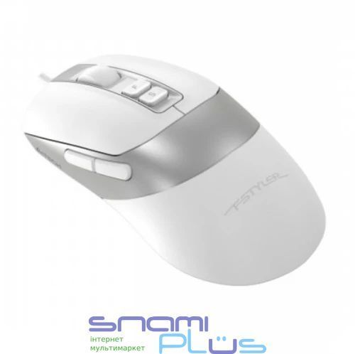 Миша A4Tech FM50S Plus "Fstyler", White/Grey 320894 фото