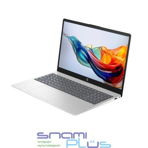 Ноутбук 15" HP Laptop 15-fc0318ua (D06H6EA) Natural Silver, AMD Ryzen 7 7730U, 16GB, 512GB, DOS 323003 фото