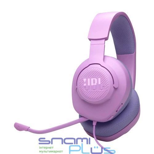 Навушники JBL Quantum 100M2, Purple (JBLQTUM100M2PUR) 302952 фото