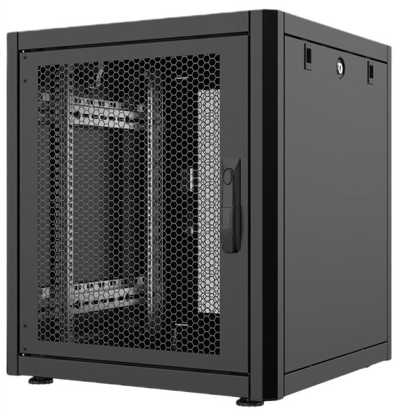 Шкаф серверный, напольный, 22U, 19', Mirsan 'GTN', Black (RAL 9005), 600 х 600 мм, IP20, перфорированные дверь, вентиляционные отверствия, до 1000 кг (MR.GTN22U66DE.01_PRF63) 282927 фото