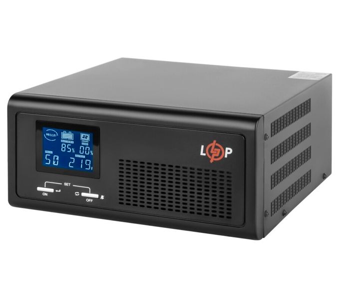 Джерело безперебійного живлення LogicPower LPE-B-PSW-430VA+ (300Вт) 1-15A з правильною синусоїдою 12В, клеми 278240 фото