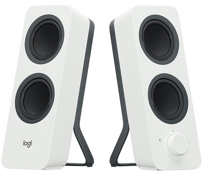 Колонки 2.0 Logitech Z207, White, 10 Вт, Bluetooth / 3.5 мм, роз'єм для навушників, роз'єм лінійного аудіовходу (980-001292) 202762 фото