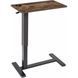 Компьютерный стол приставной OfficePro ODM366B, Dark Wood/Black 306691 фото 3