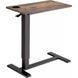 Компьютерный стол приставной OfficePro ODM366B, Dark Wood/Black 306691 фото 1