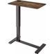 Компьютерный стол приставной OfficePro ODM366B, Dark Wood/Black 306691 фото 5