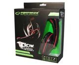 Наушники Esperanza "Crown", Black/Red (EGH330R) 153709 фото