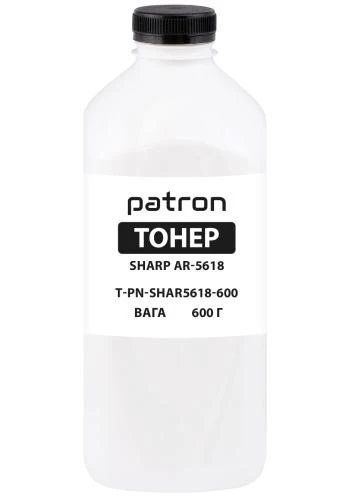 Тонер Sharp AR-5618/5620/5623, MX235, M182/202/232, Black, 600 г, Patron (PN-SHAR5618-600) 259940 фото