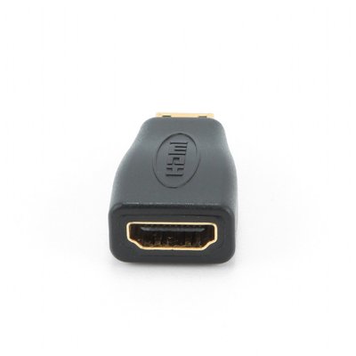 Адаптер Mini HDMI (M) - HDMI (F), Cablexpert, Black (A-HDMI-FC) 161851 фото