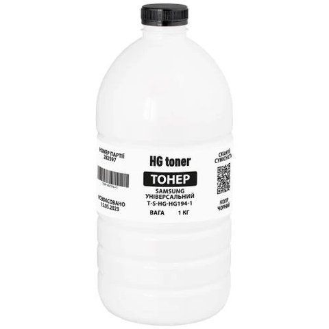 Тонер Samsung Universal ML-1210/1610/1660/1710/1910/2010/2160, 1 кг, HG (TSM-HG194-1) 239946 фото
