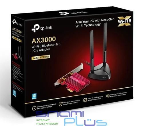 Мережева карта PCI-E TP-Link Archer TX3000E 256126 фото