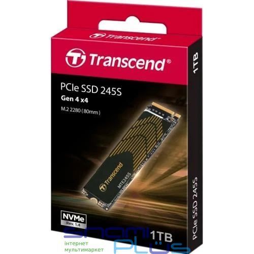 Твердотільний накопичувач SSD 1Tb, Transcend 245S, PCI-E 4.0 x4, M.2 (TS1TMTE245S) 279046 фото