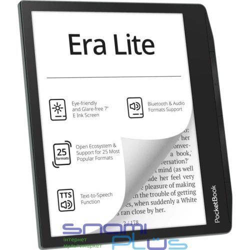 Електронна книга 7" PocketBook Era Lite (PB710), Stone Green (PB710-9-WW) 329318 фото