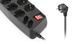Фильтр сетевой REAL-EL RS-10 Protect, 10 розеток, 1.8 м, Black (EL122300038) 304936 фото 2