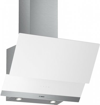 Витяжка кухонна Bosch DWK065G20R White, настінний, похила, 530 м3/год, 3 швидкості, ширина 59.6 см, глибина 38.6 см 220819 фото