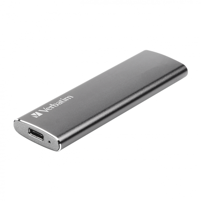Зовнішній накопичувач SSD, 480Gb, Verbatim Vx500, Grey, USB 3.1 Type-C, 3D TLC, 500 / 440 MB/s (47443) 205588 фото