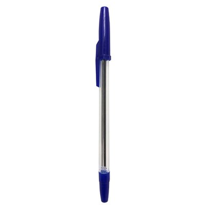 Ручка кулькова 0.7 мм, H-Tone, синя, 50 од (JJ20101C-blue) 247171 фото
