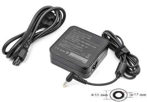 Блок питания PowerPlant для ноутбуков Acer 19V, 4.74A, 90W, 5.5x1.7, wall mount (WM-AC90F5517) 245279 фото