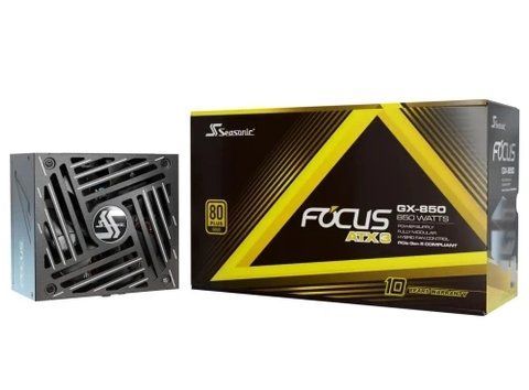 Блок живлення 850 Вт, Seasonic Focus GX ATX 3.1, Black (FOCUS-GX-850-ATX31) 314902 фото