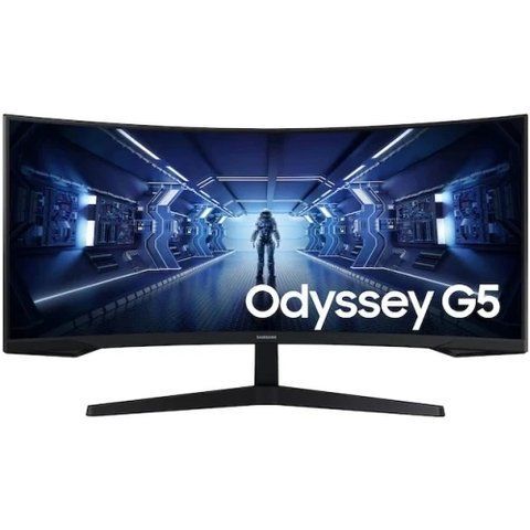 Монитор изогнутый 34" Samsung Odyssey Gaming G55T, Black (LC34G55TWWIXUA) 321996 фото