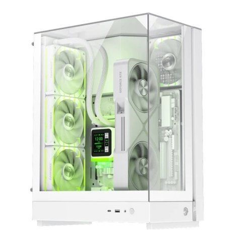 Корпус GameMax T20, White 316235 фото