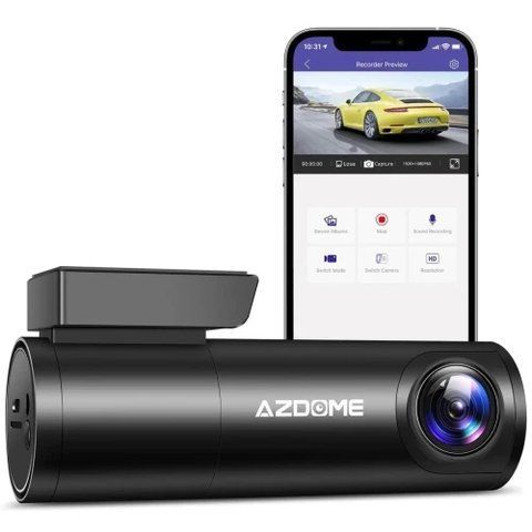Автомобильный видеорегистратор Azdome M300, Black 328961 фото