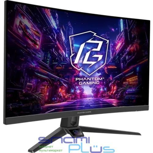 Монитор изогнутый 27" ASRock PG27FRS1A, Black 326747 фото