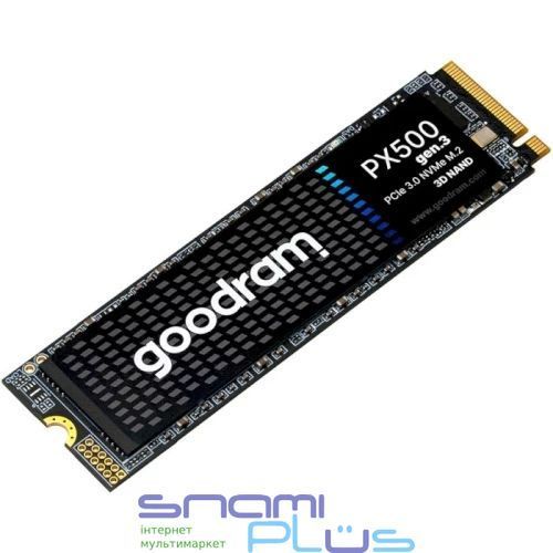Твердотільний накопичувач SSD 512Gb, Goodram PX500 (Gen.3), PCI-E 3.0 x4, M.2 (SSDPR-PX500-512-80-G3) 297565 фото