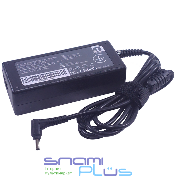 Блок питания 1StCharger для ноутбуков Lenovo 45W (20V/2.25A) 3.0x1.0 силовой кабель Retail BOX 251447 фото