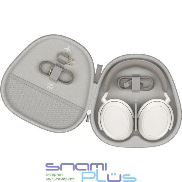 Наушники Sennheiser MOMENTUM 4 Wireless, White/Grey (509267) 297768 фото
