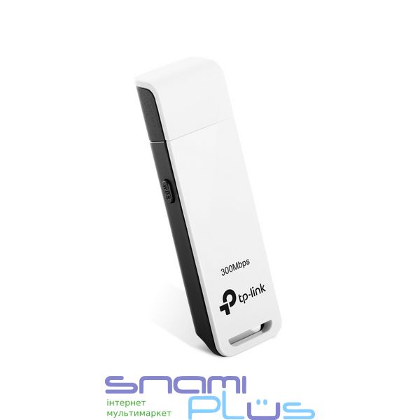 Сетевой адаптер USB TP-LINK TL-WN821N, White, до 300 Мбит/с, 802.11n, WPS, USB 2.0, встроенная антенна 106510 фото