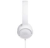Навушники JBL Tune 500, White, 3.5 мм, мікрофон (JBLT500WHT) 179417 фото